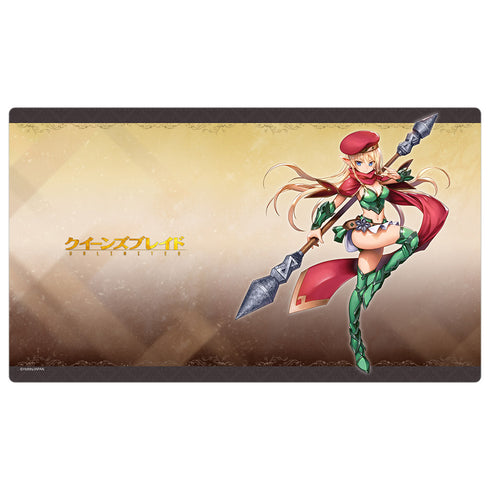 『クイーンズブレイド UNLIMITED』ラバーマット (戦闘教官 アレイン)